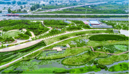 尋美家鄉(xiāng)河——水利工程學(xué)院暑期社會(huì)實(shí)踐走進(jìn)生態(tài)園